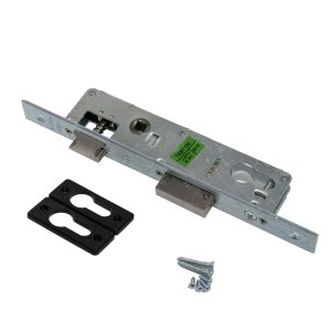 Κλειδαριά 20mm (Σιδερόπορτας) Γλωσσού  Logo Cisa Νίκελ (Περιλαμβάνει Κύλινδρο 54mm)